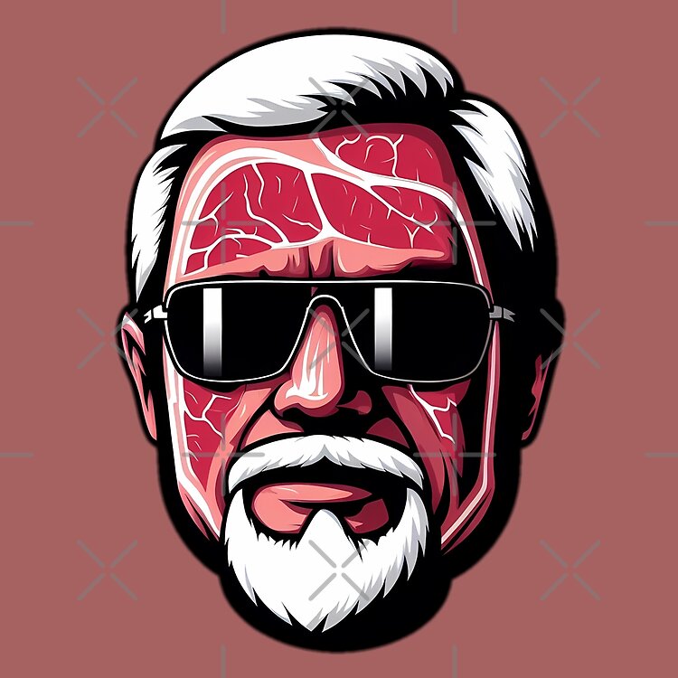 Papa Meat Tote Bag - Image 2