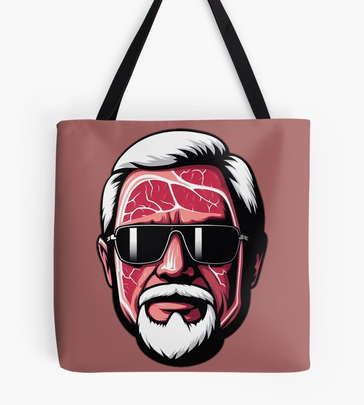 Papa Meat Tote Bag