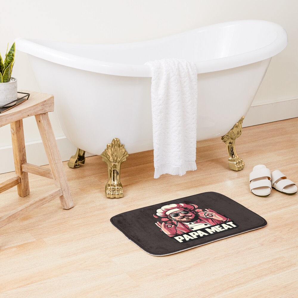 Papa Meat Bath Mat - Image 2