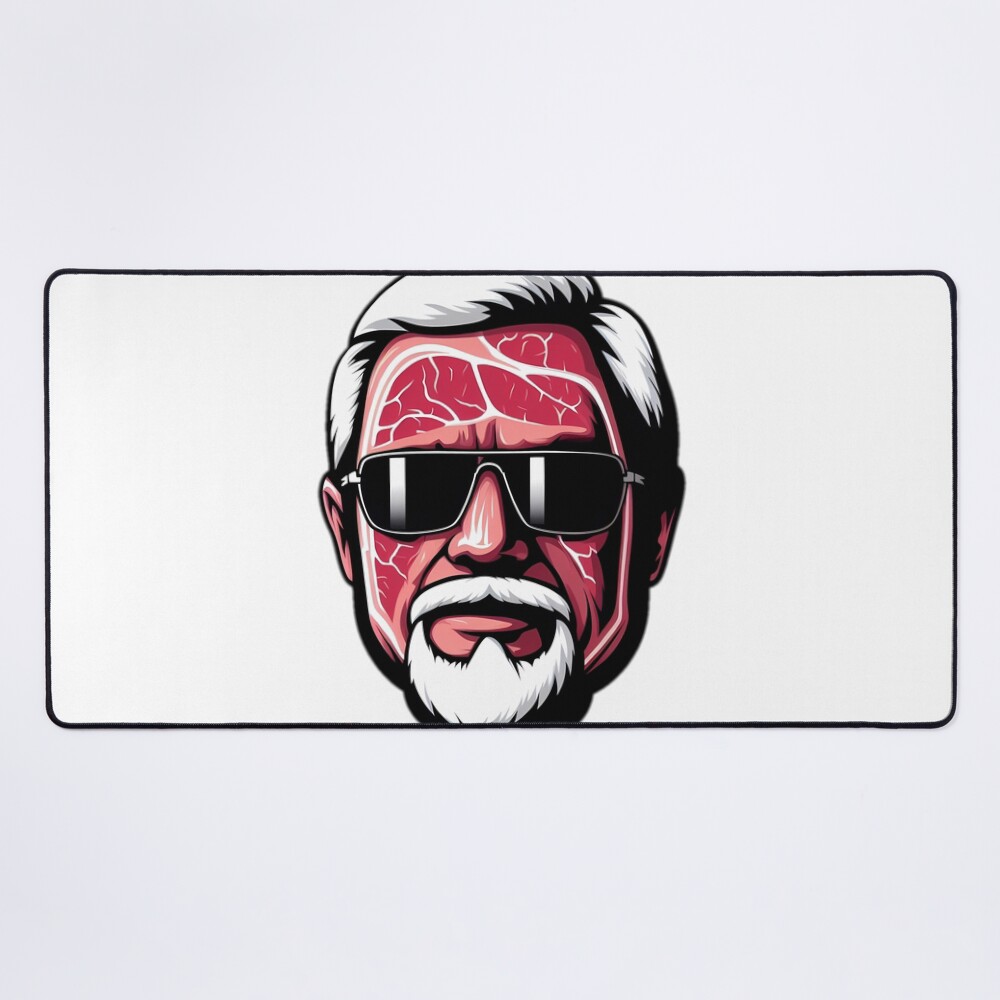 Papa Meat FaceMouse Pad
