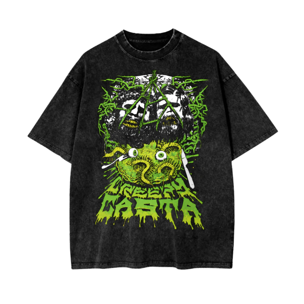 Meat Canyon Horror Mineral Wash T-Shirt